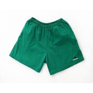 Vintage Adidas Green Shorts 90s Y2K Retro Athletic Elastic Waist Mens L